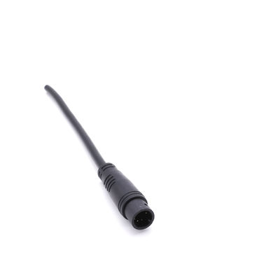 방수 야외 에아이크 케이블 커넥터 2 핀 Ip65 M10 푸쉬락