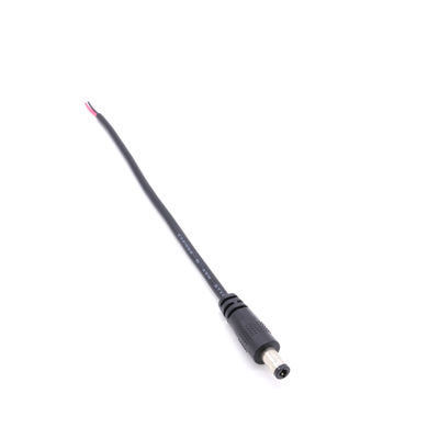 전기 방수 플러그  타입을 평가하는 검은 PVC DC 케이블 커넥터 5A 전류