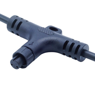 IP68 LED 스트립 조명 방수 T 타입 커넥터