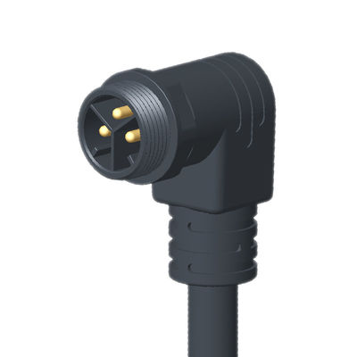 IP67/IP68 M25 LED 조명용 엘보우 방수 케이블 커넥터