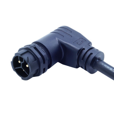 팔꿈치 머리 M20 자기 잠금 방수 LED IP67 연결 장치