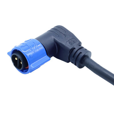 팔꿈치 머리 M20 자기 잠금 방수 LED IP67 연결 장치