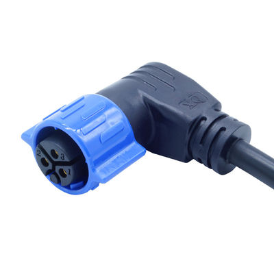 팔꿈치 머리 M20 자기 잠금 방수 LED IP67 연결 장치