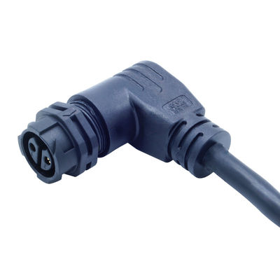 팔꿈치 머리 M20 자기 잠금 방수 LED IP67 연결 장치