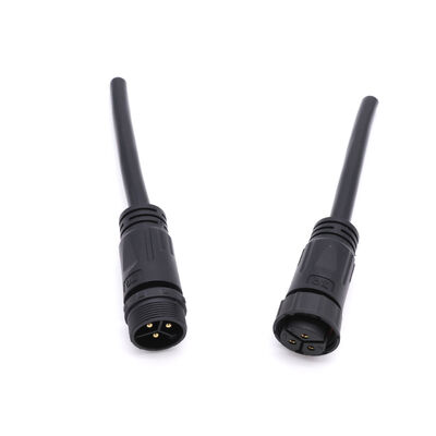 중국 공장 PVC 나일론 IP68 방수 커넥터 M20 3+3 3+2 코어 녹색 조명 방수 플러그